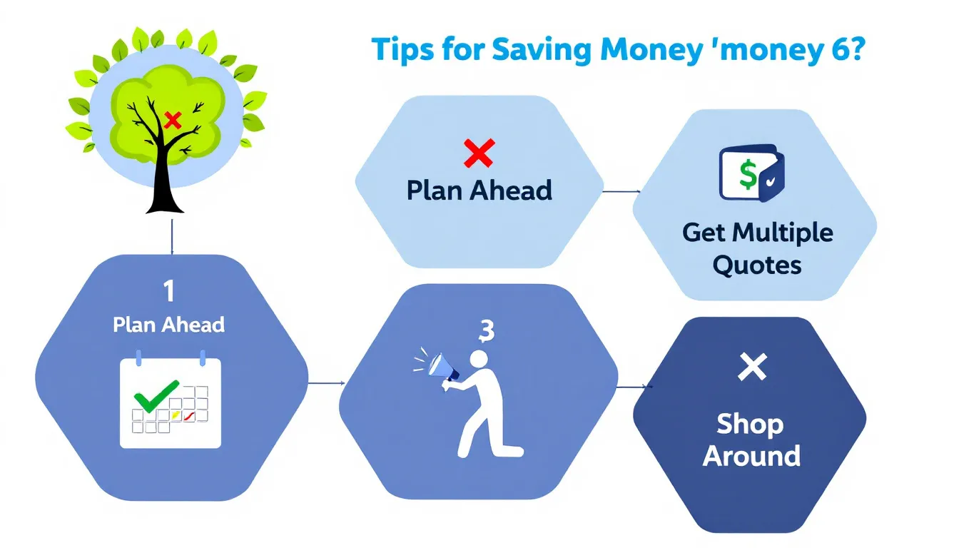 Tips for saving money on bush removal services.