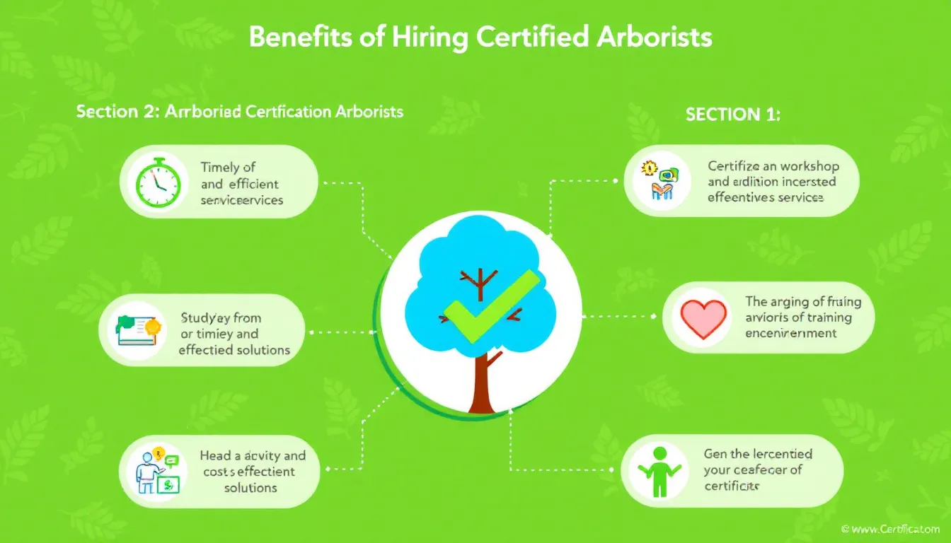 Benefits of hiring certified arborists for tree maintenance.